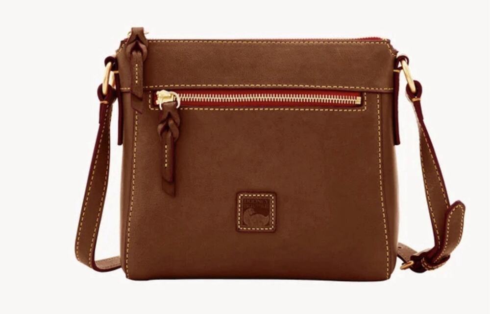 Dooney and Bourke Florentine Allison Crossbody Chestnut & Wallet NWT! RT $315